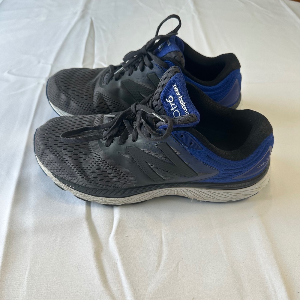 New Balance 940v4 Mens Running Shoes Gray Blue M940GR4 Size 10 Wide 2E